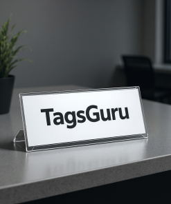 Cubicle Name Plate Holders - Effect Image 1