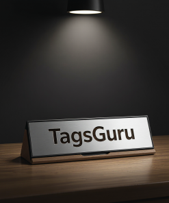 Brushed Silver Metal Plate main image