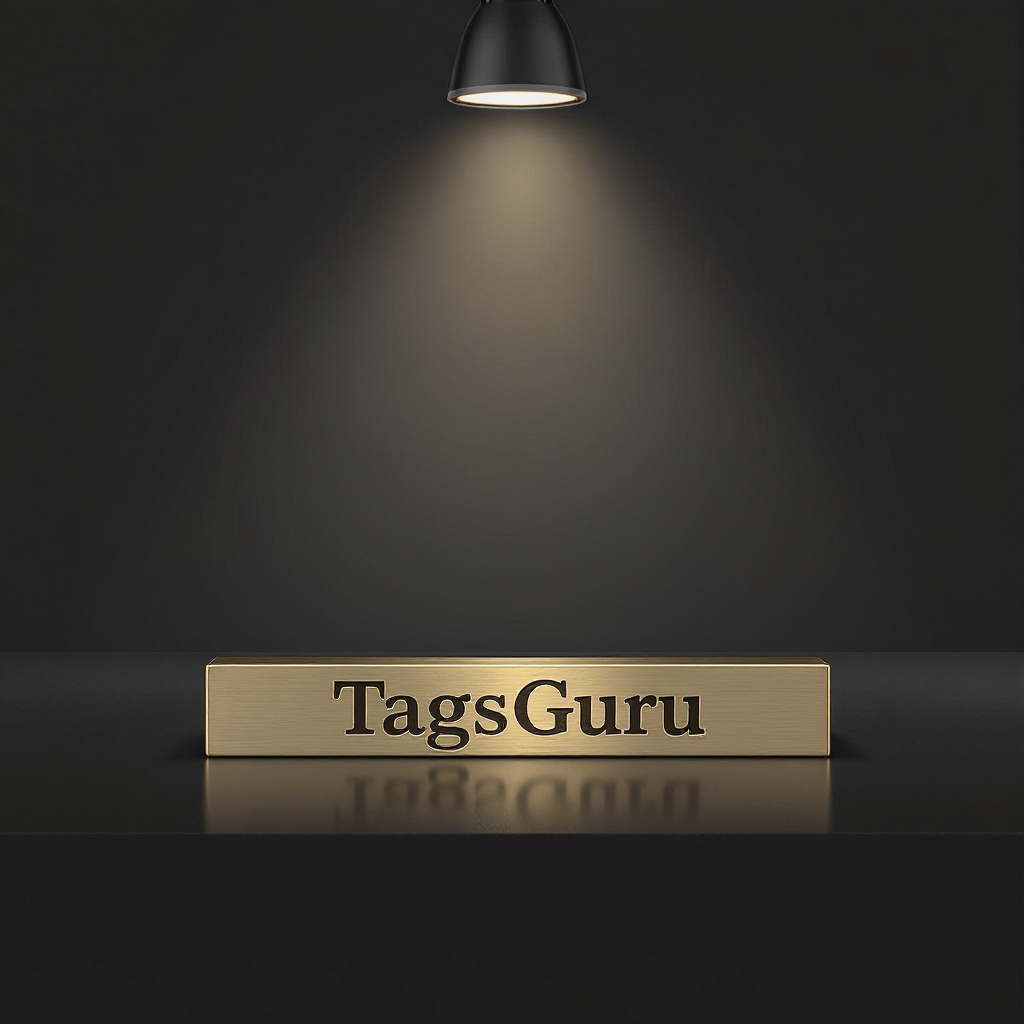 Euro Gold Plastic Plate on Silver Deskplate - Product Image