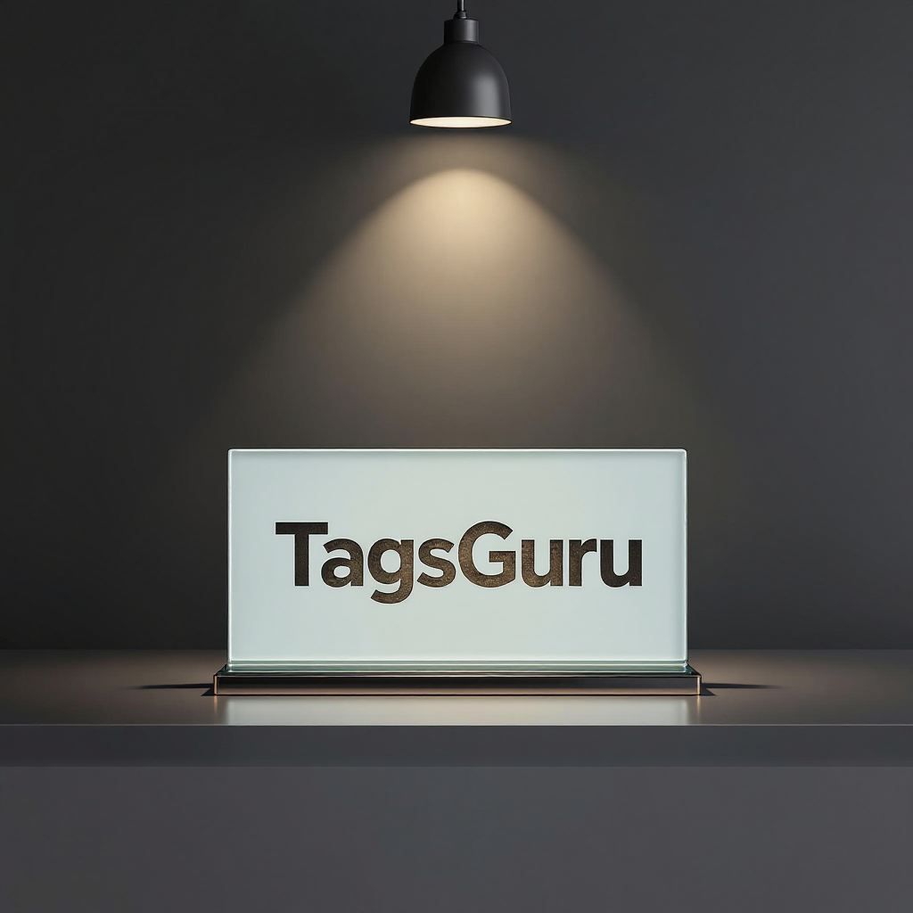 Jade Glass Deskplate with Glass Base - Product Image