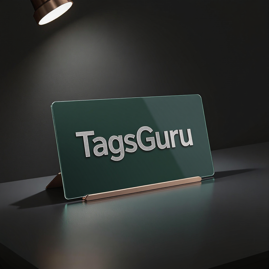 Kelley Green Plastic Plate on Rose Gold Deskplate - Product Image