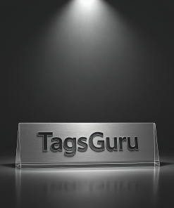 Optical Slant Crystal Deskplate - Product Image