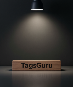Printed Walnut Desk Plate - Product Image