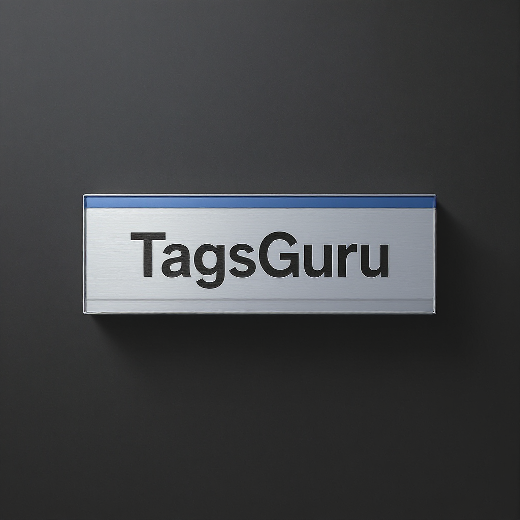 Sky Blue Plastic Plate on Silver Deskplate - Product Image