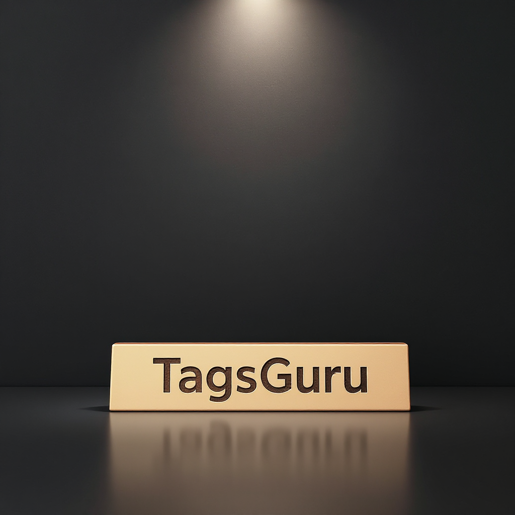 Tangerine Plastic Plate on Rose Gold Deskplate - Product Image